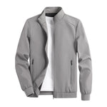 Men’s Executive Lightweight Casual Jacket – Plus Size Spring & Autumn Polyester Coat