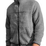 Men’s Stand-Up Collar Zip Jacket – Bejirog Loose Fit Sportswear for Casual & Outdoor Wear