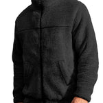 Men’s Stand-Up Collar Zip Jacket – Bejirog Loose Fit Sportswear for Casual & Outdoor Wear