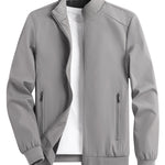Men’s Executive Lightweight Casual Jacket – Plus Size Spring & Autumn Polyester Coat