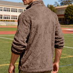 Men’s Stand-Up Collar Zip Jacket – Bejirog Loose Fit Sportswear for Casual & Outdoor Wear