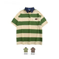 Classyet Men's Versatile Bamboo Fiber Loose Fit T-Shirt Casual Lightweight Inset Motif Top