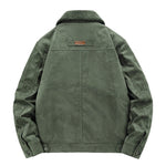 Men’s Deerskin Jacket – Warm, Windproof Business & Casual Outerwear for Autumn and Winter