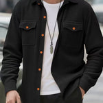 Men’s Corduroy Solid Color Jacket – Stylish All-Matching Casual Outerwear for Daily Wear | Classyet