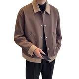 Men’s Autumn Light Jacket – Casual Polyester Coat for Daily Wear & Street Style | Classyet