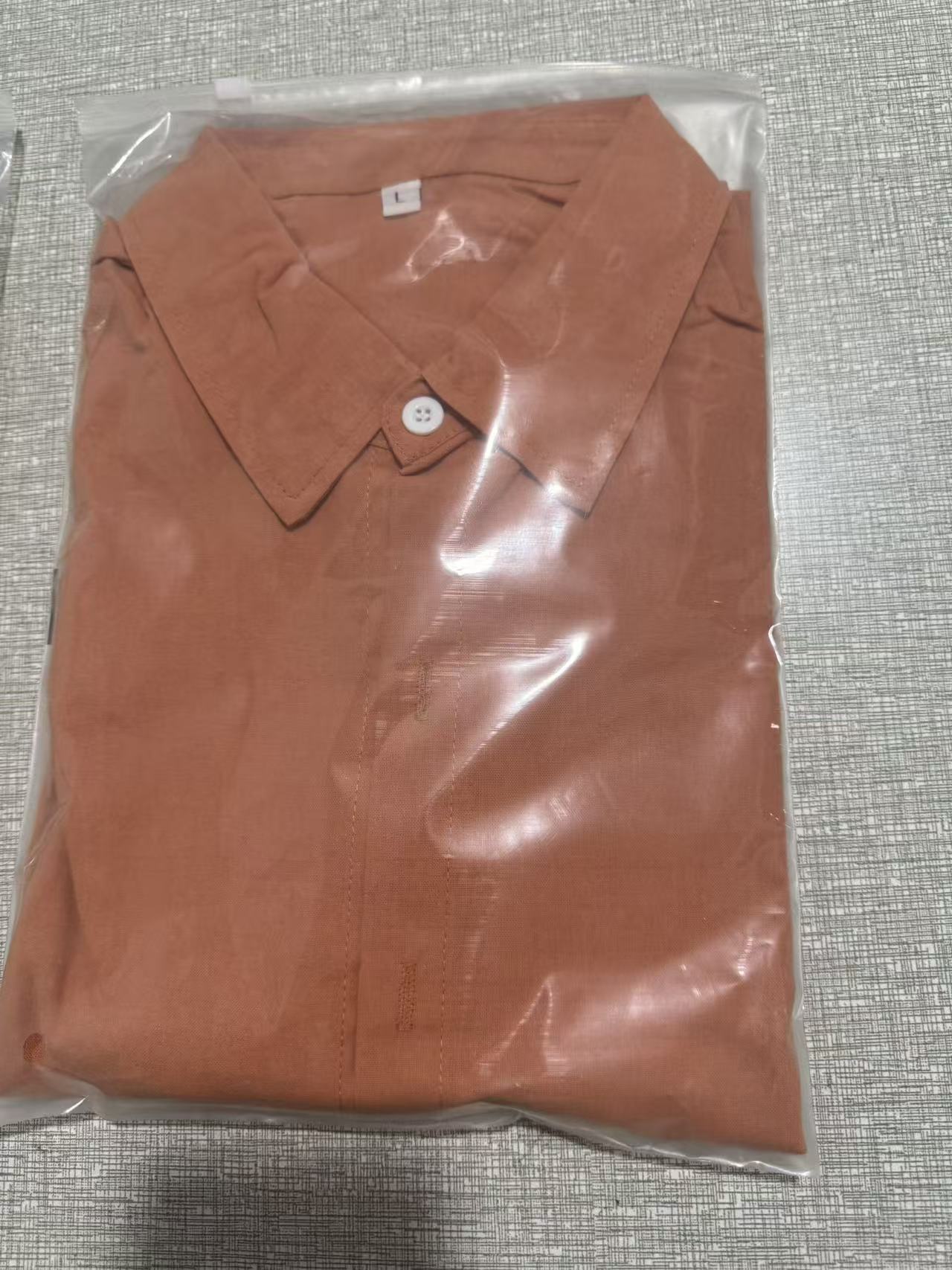 Classyet Men's Long Sleeve Cotton Business Casual Shirt Cardigan Style Comfortable Office and Daily Wear